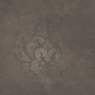 Керамогранит Kerama Marazzi Хадду коричневый матовый декор (40,2x40,2) арт. KM4040G0081N